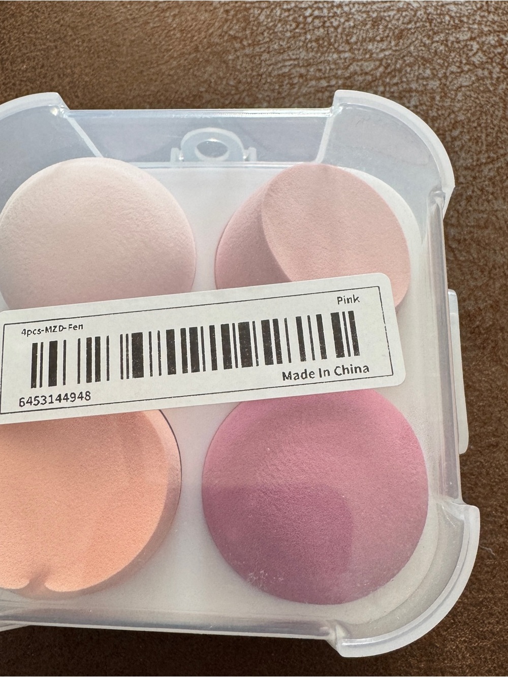 Soft Dome Makeup Sponge Set - Pastel Pink & Lavender - Picture 7 of 7